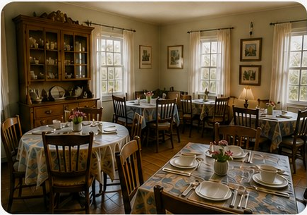 Country dining room